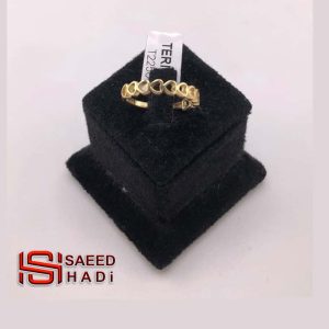 انگشتر💍طلا طرح قلب ریز
